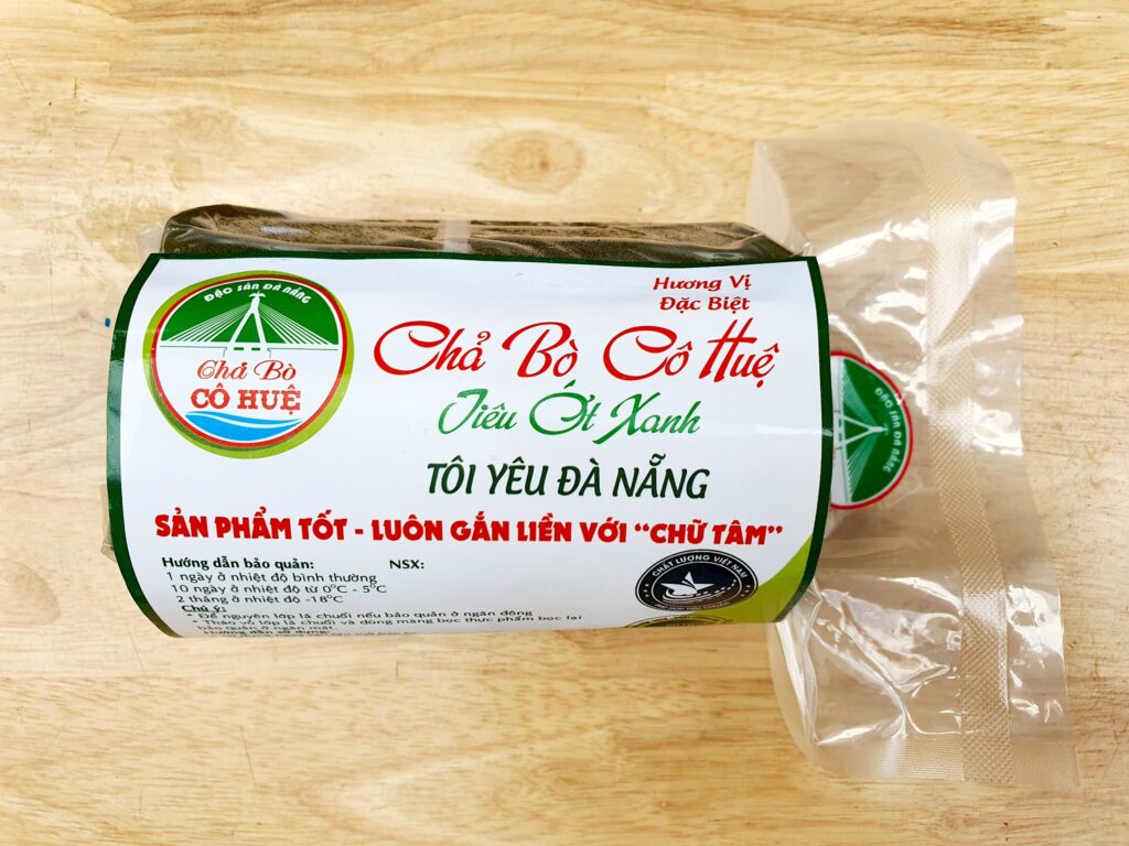 Chả Bò Ớt Xiêm Xanh