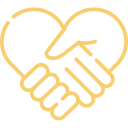 heart handshake